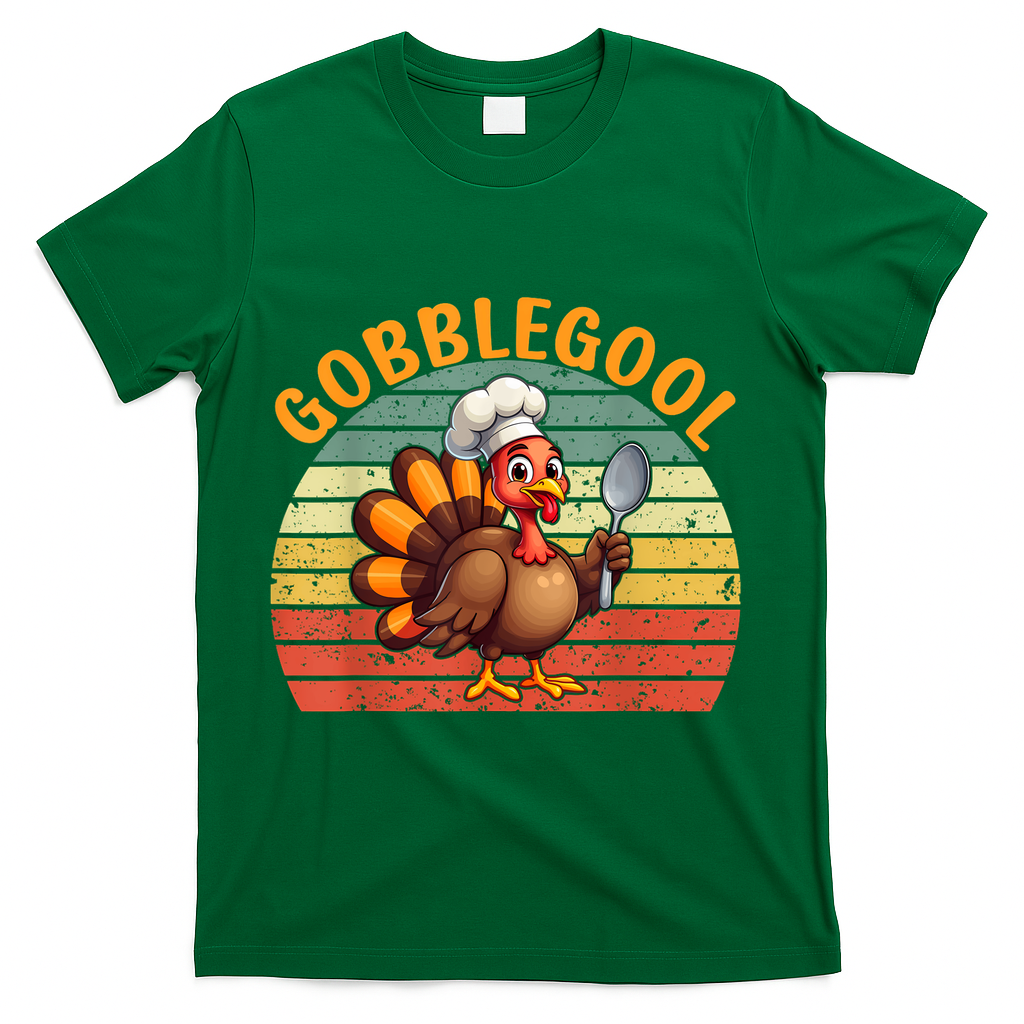 Gobblegool Turkey Thanksgiving T-Shirt product image 4