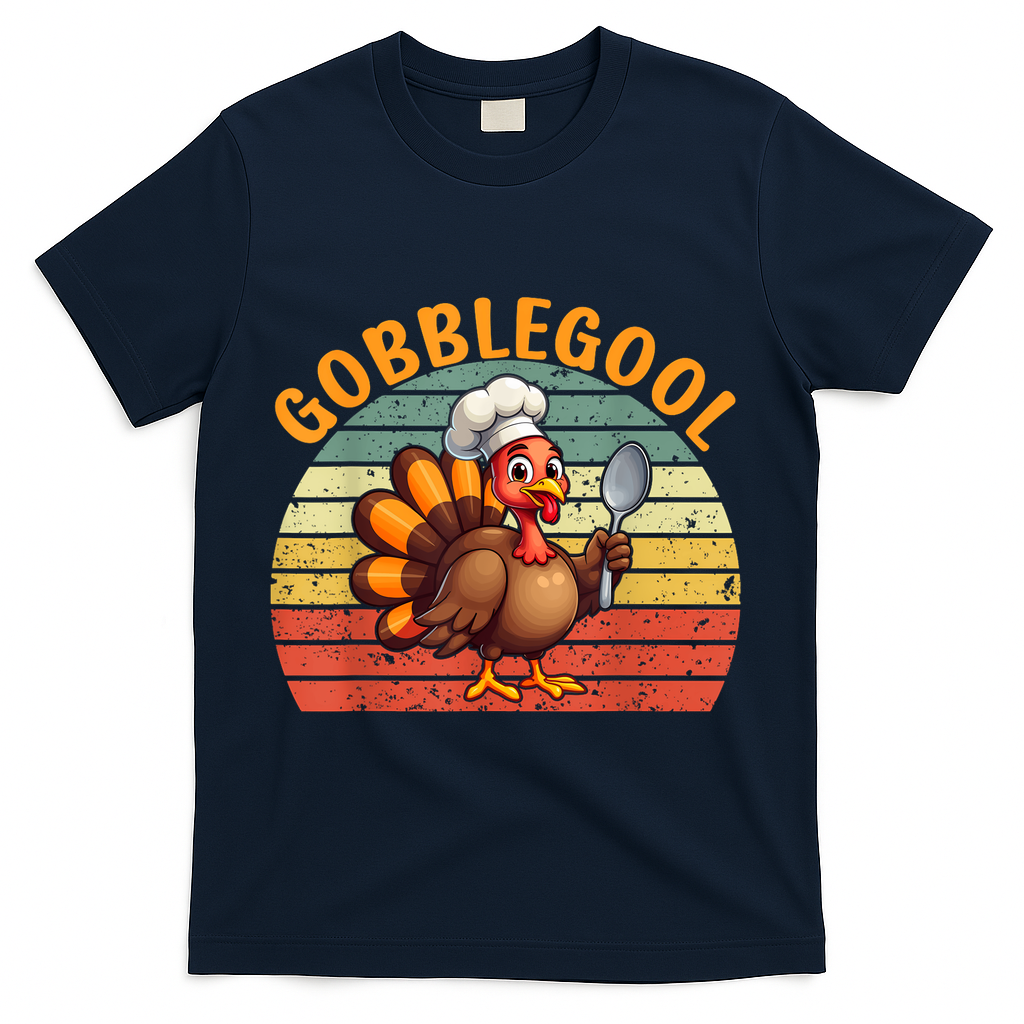 Gobblegool Turkey Thanksgiving T-Shirt product image 3