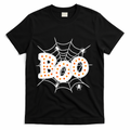 Halloween Boo Spider Web Spooky Season T-Shirt product image 1