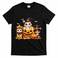 Halloween Cat Pumpkin Spooky Season Gift T-Shirt product image 1