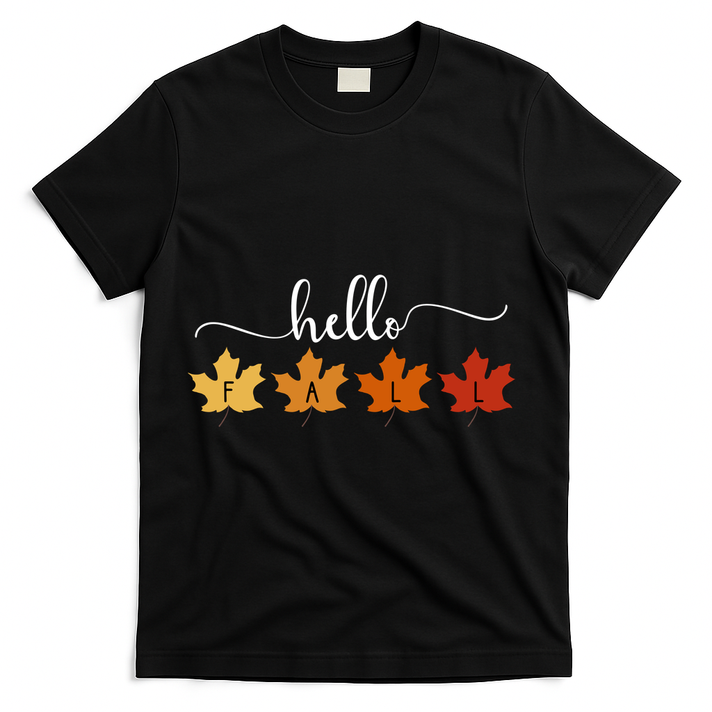 Hello Fall Cozy Nature T-Shirt product image 1