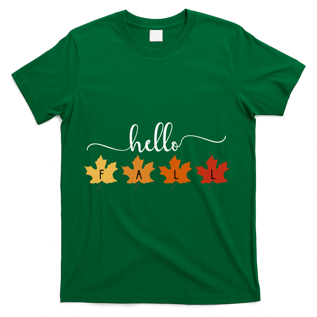 Hello Fall Cozy Nature T-Shirt product image 4