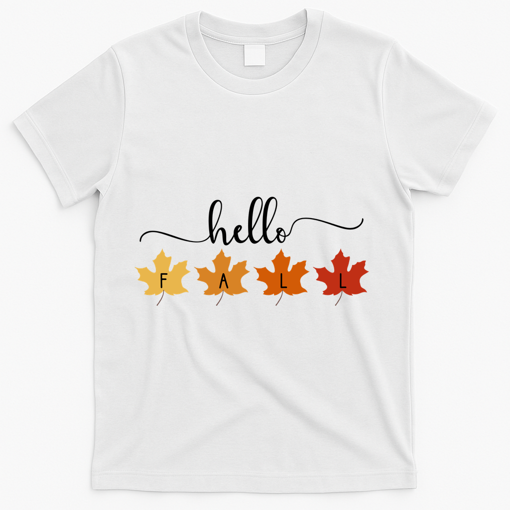 Hello Fall Cozy Nature T-Shirt product image 2