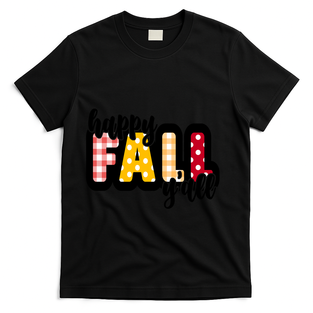 Happy Fall Yall Cozy T-Shirt product image 1