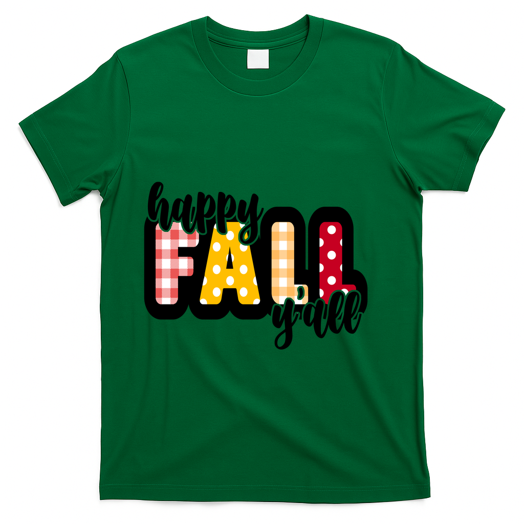 Happy Fall Yall Cozy T-Shirt product image 4