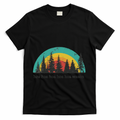 Hoa Cozy Season Twilight Lover Pine Forest T-Shirt product image 1