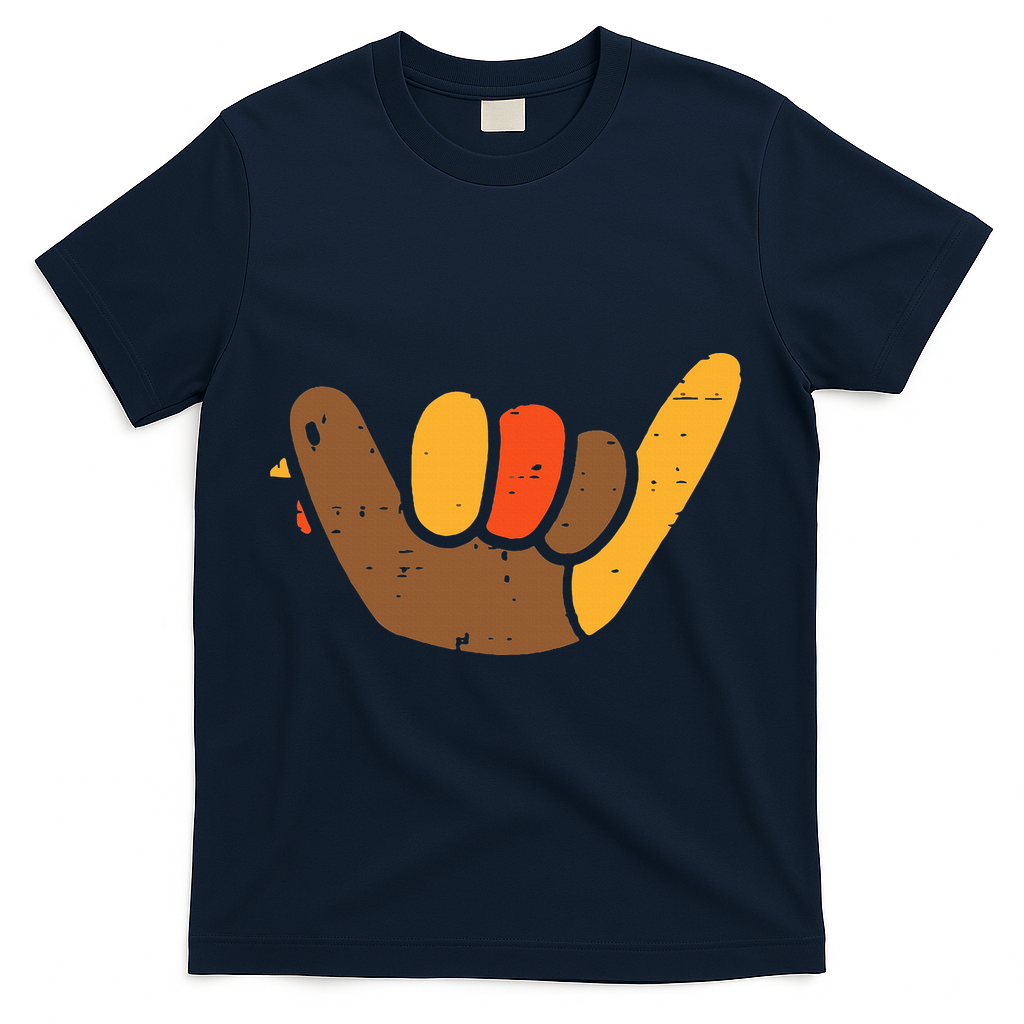 Hang Loose Thanksgiving Day Cool Shaka Sign Fall Autumn product image 3