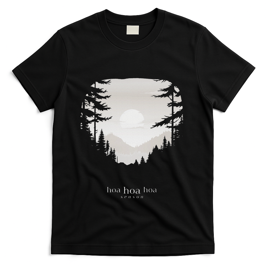 Hoa Season Autumn Fall Mist Trendy Graphic T-Shirt product image 1