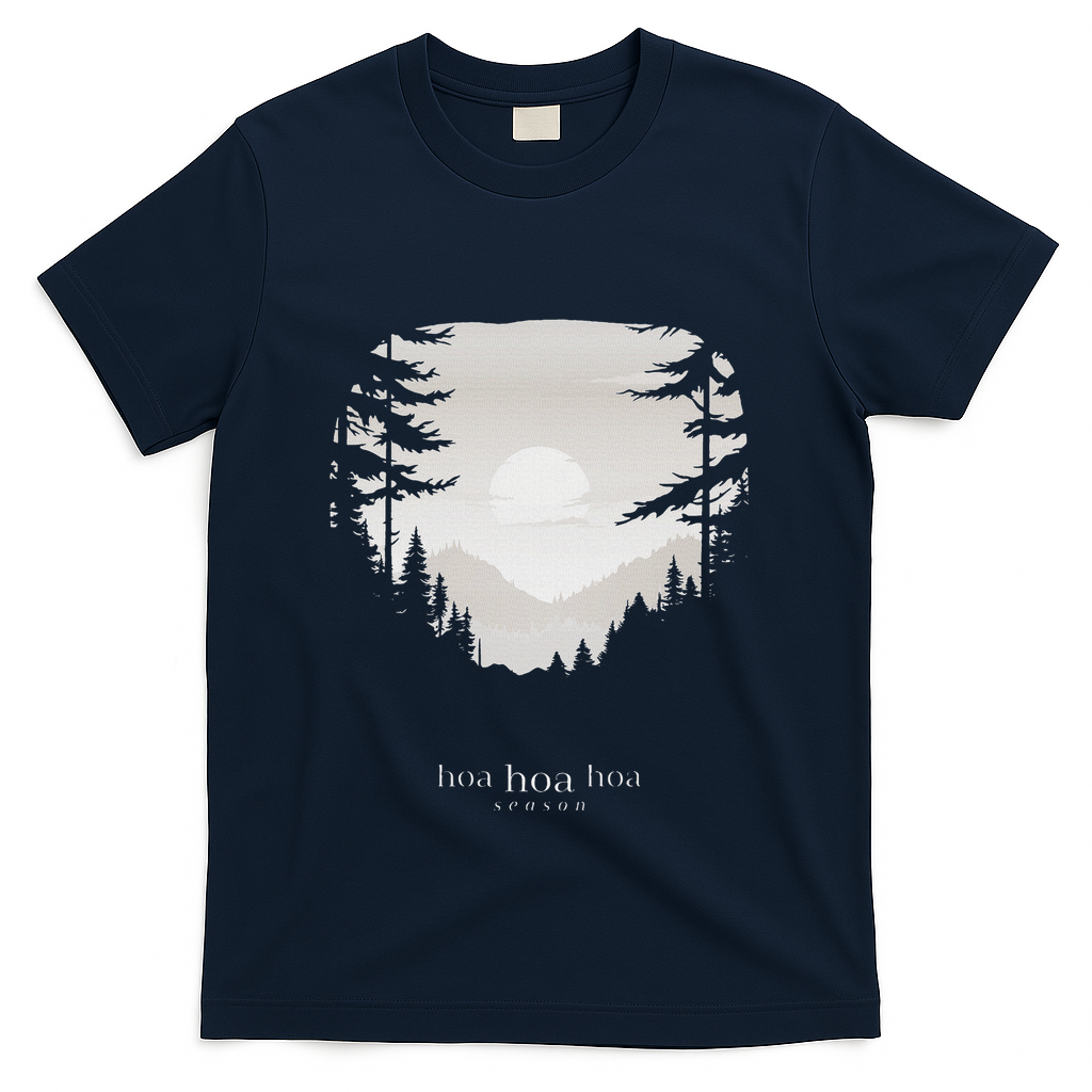 Hoa Season Autumn Fall Mist Trendy Graphic T-Shirt product image 3