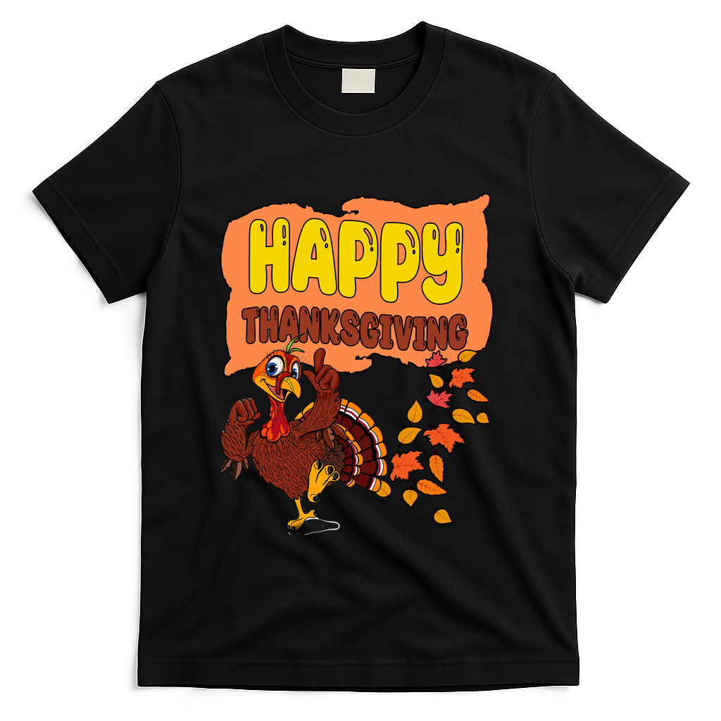 Happy Thanksgiving Festive Fun Holiday T-Shirt product image 1