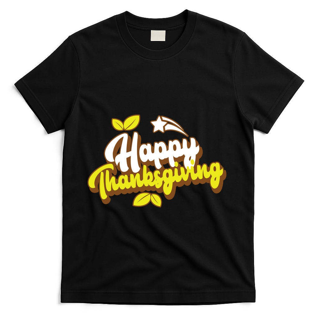 Happy Thanksgiving Holiday Cute T-Shirt product image 1