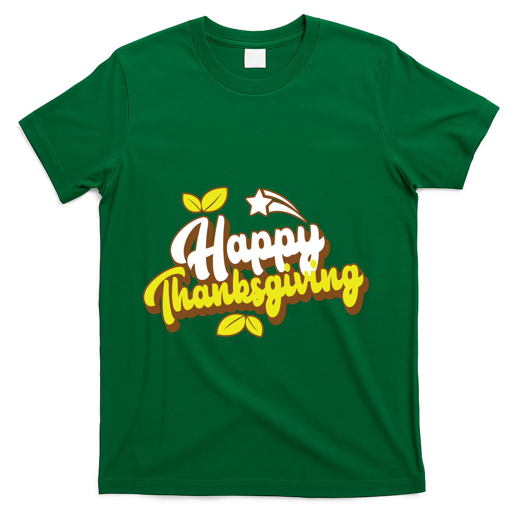 Happy Thanksgiving Holiday Cute T-Shirt product image 4