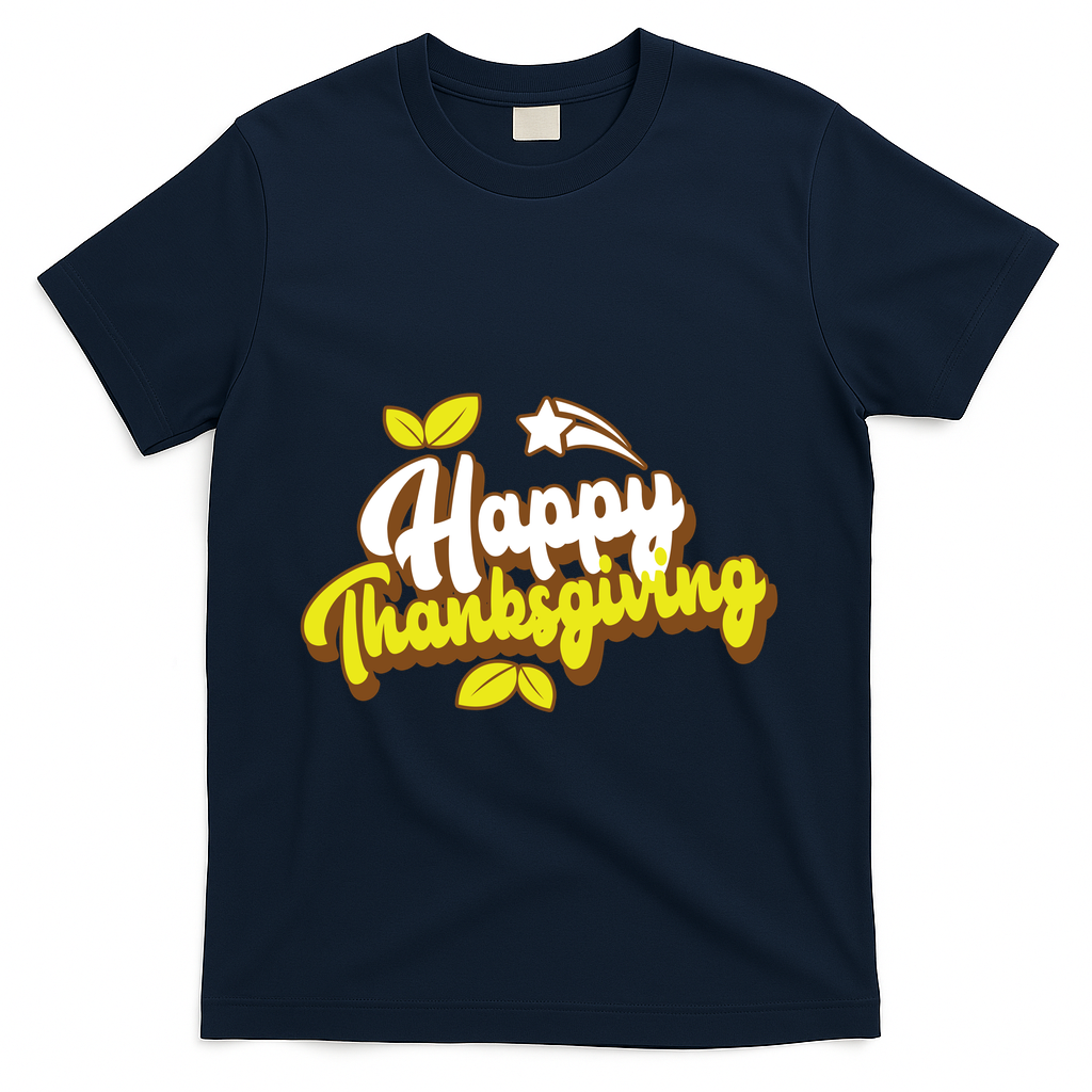 Happy Thanksgiving Holiday Cute T-Shirt product image 3