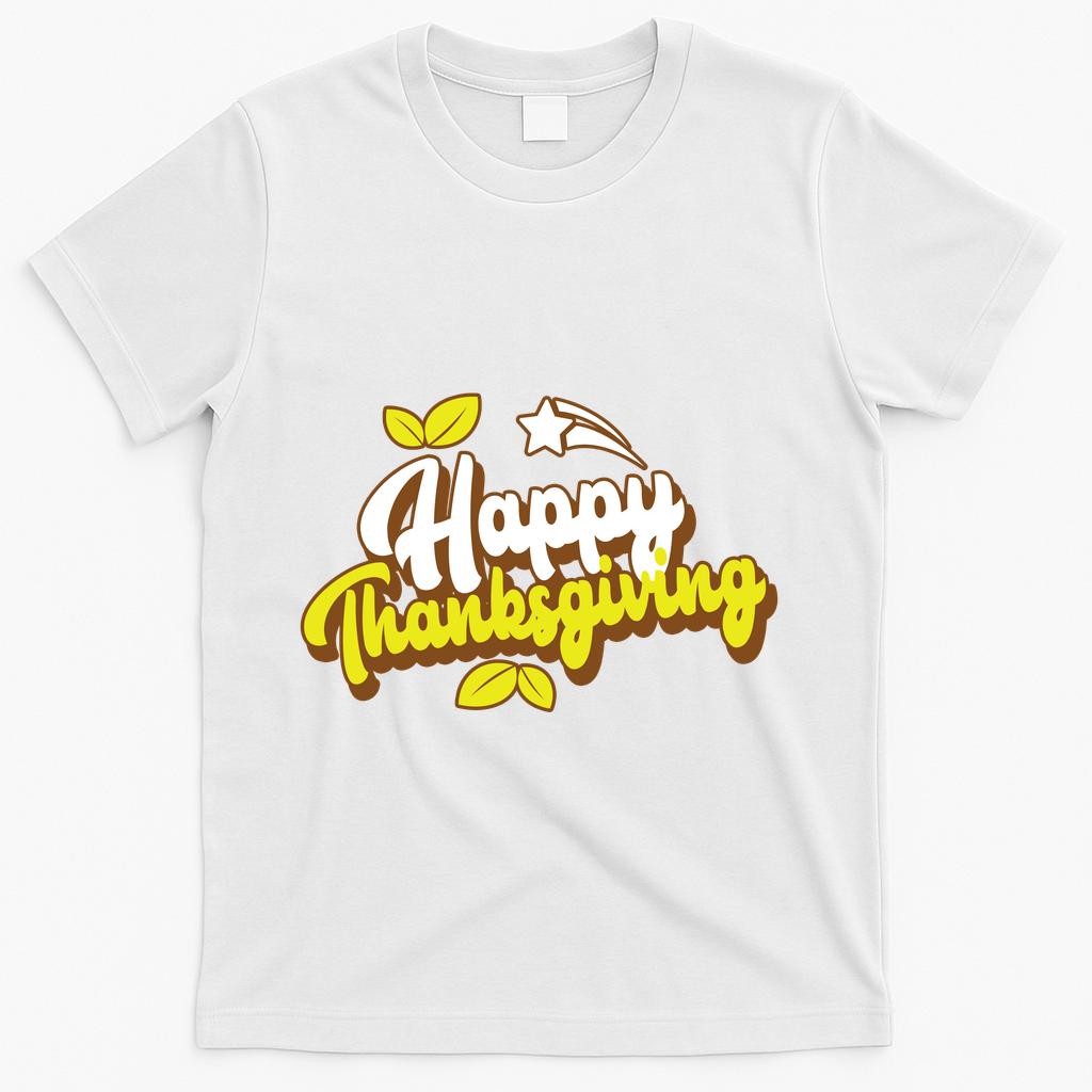 Happy Thanksgiving Holiday Cute T-Shirt product image 2