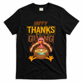 Happy Thanksgiving Turkey Pie Holiday T-Shirt product image 1
