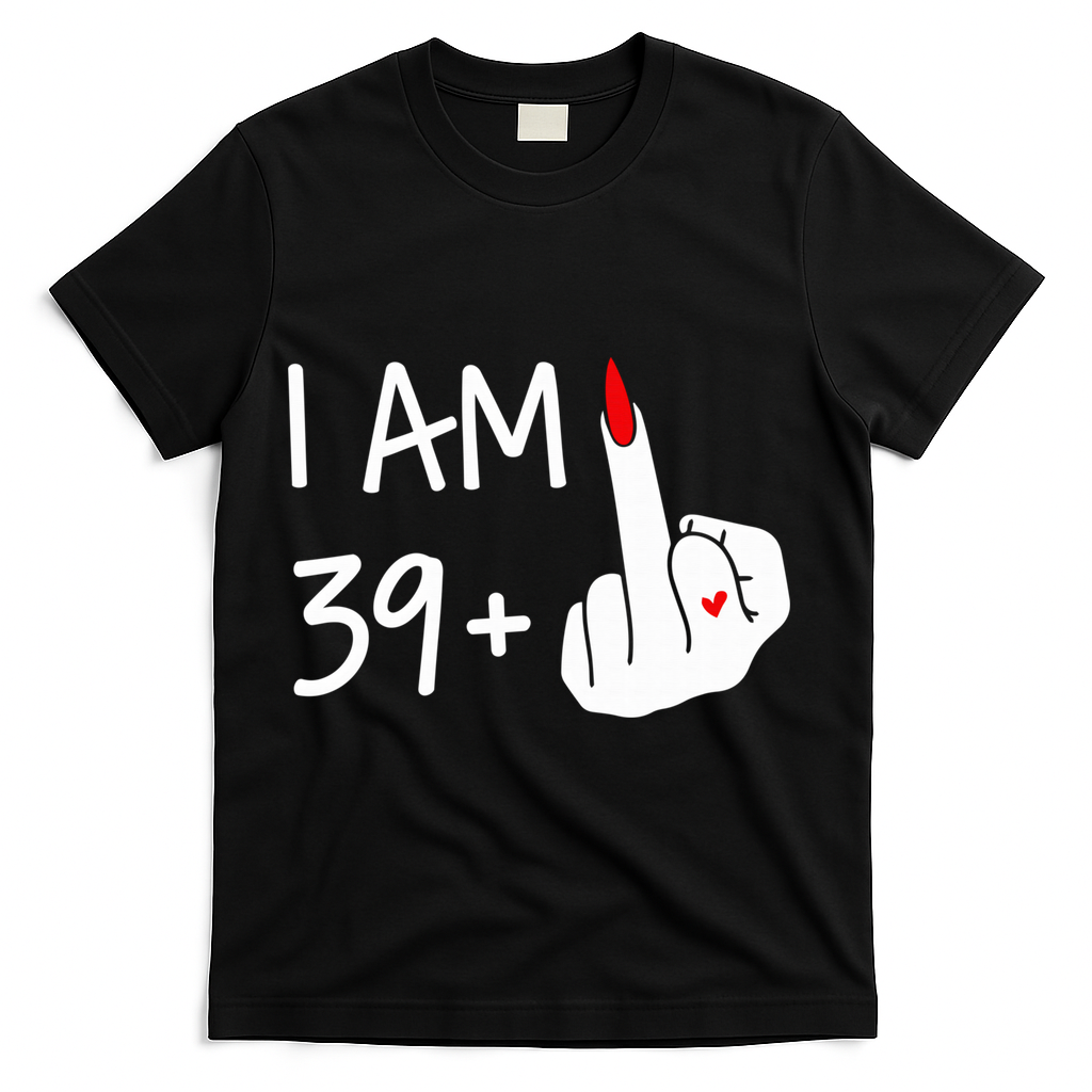 I Am 39 Plus 1 Middle Finger 40th Birthday Wo Mothers Day product image 1