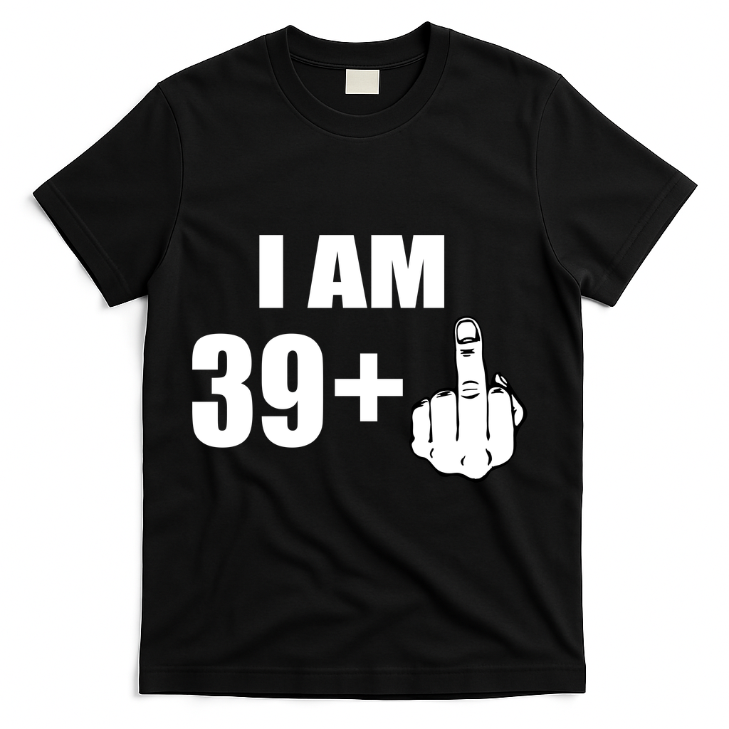 I Am 40 Middle Finger T-Shirt product image 1
