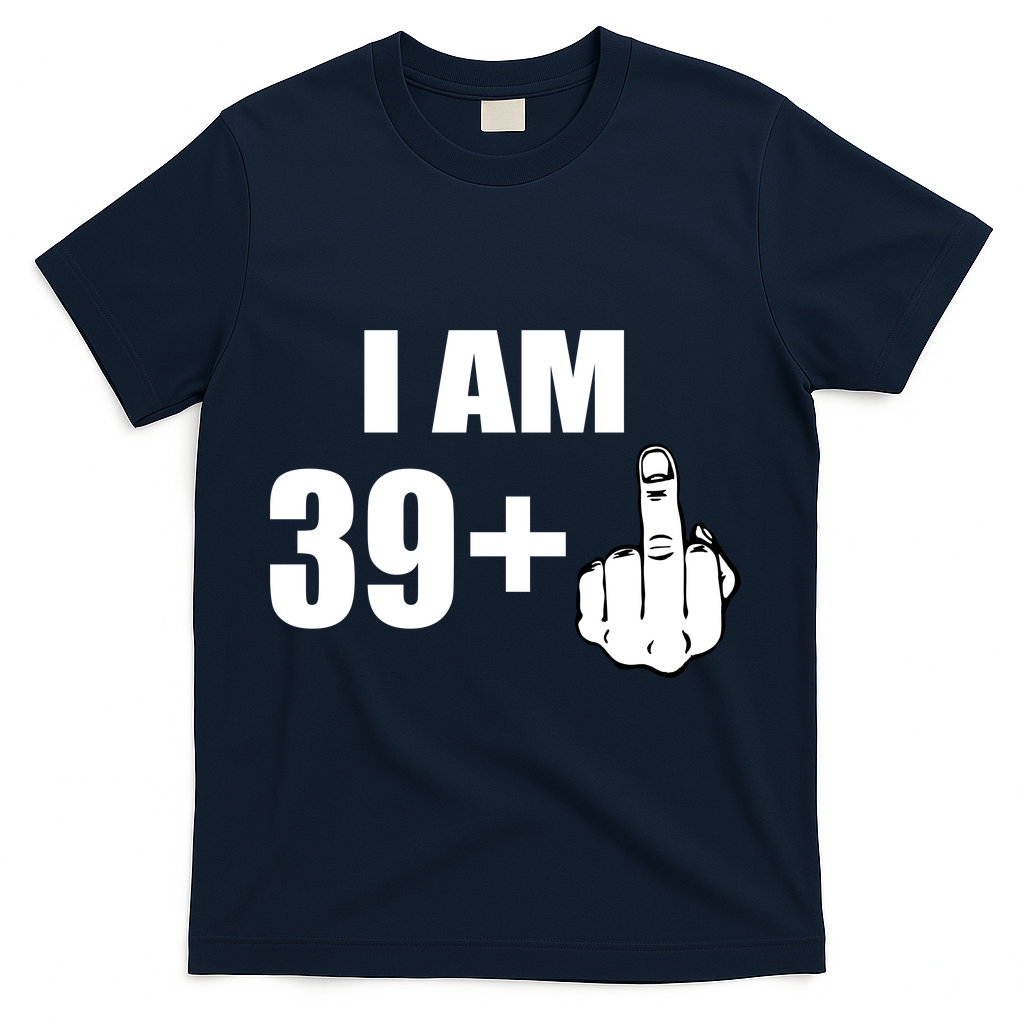 I Am 40 Middle Finger T-Shirt product image 3