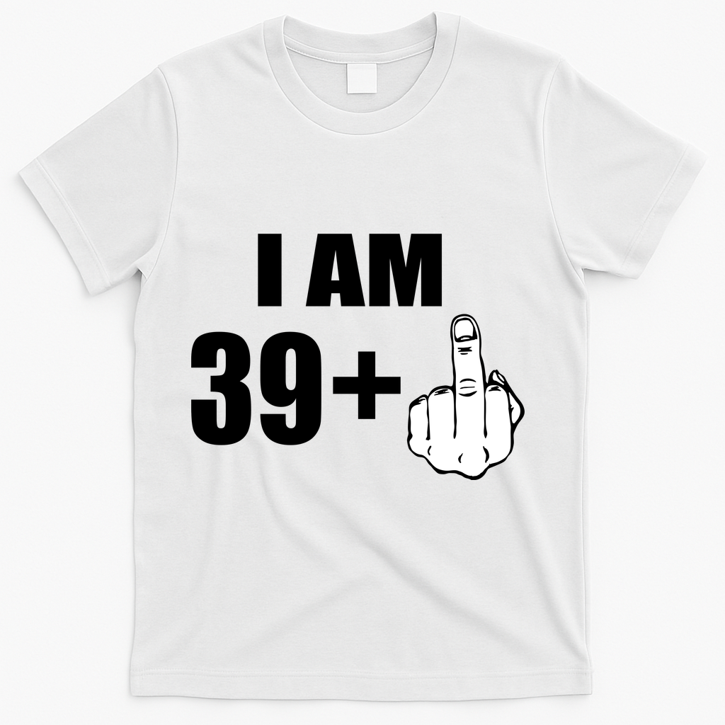 I Am 40 Middle Finger T-Shirt product image 2