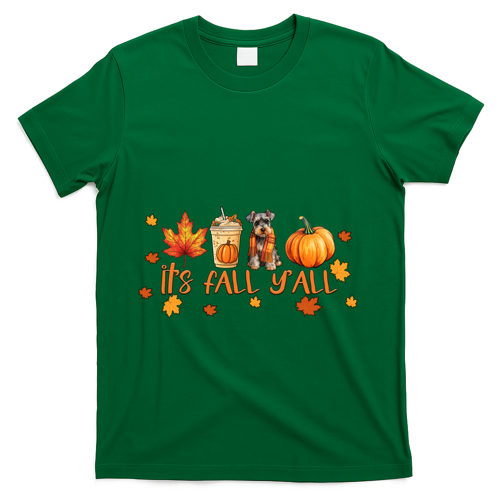 ItS Fall YAll Pumpkin Spice Latte Dog Miniature Schnauzer product image 4