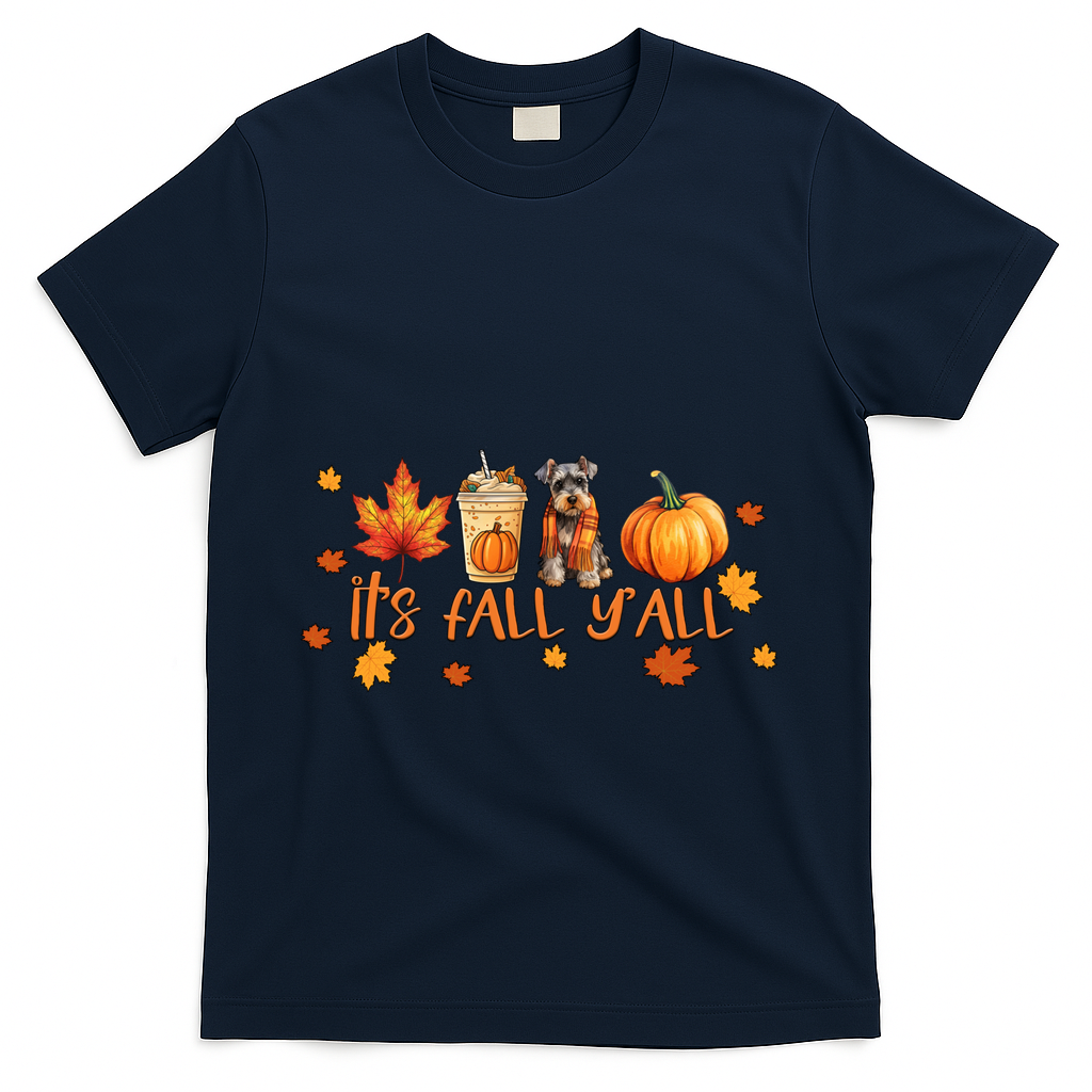 ItS Fall YAll Pumpkin Spice Latte Dog Miniature Schnauzer product image 3