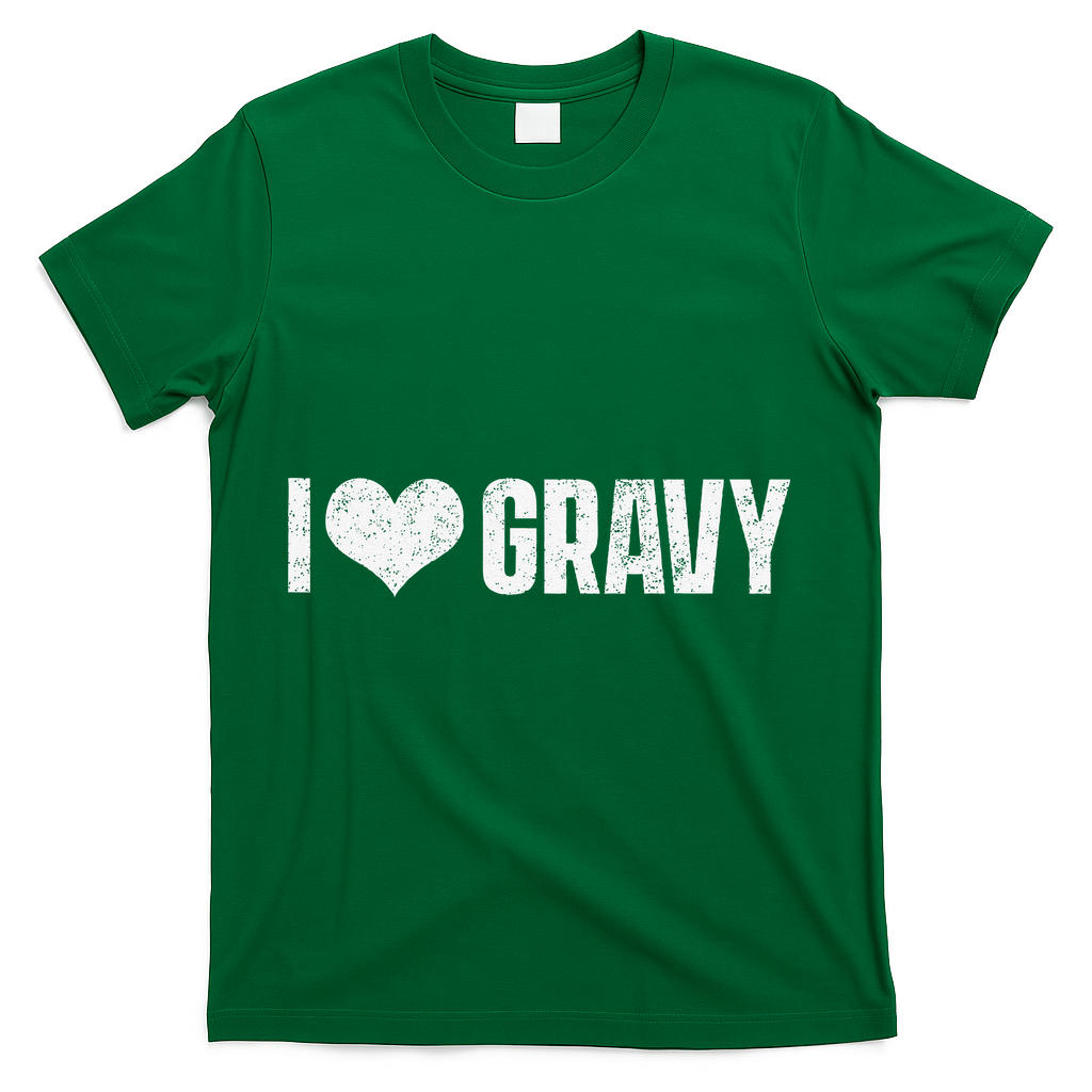 I Love Gravy Thanksgiving T-Shirt product image 4