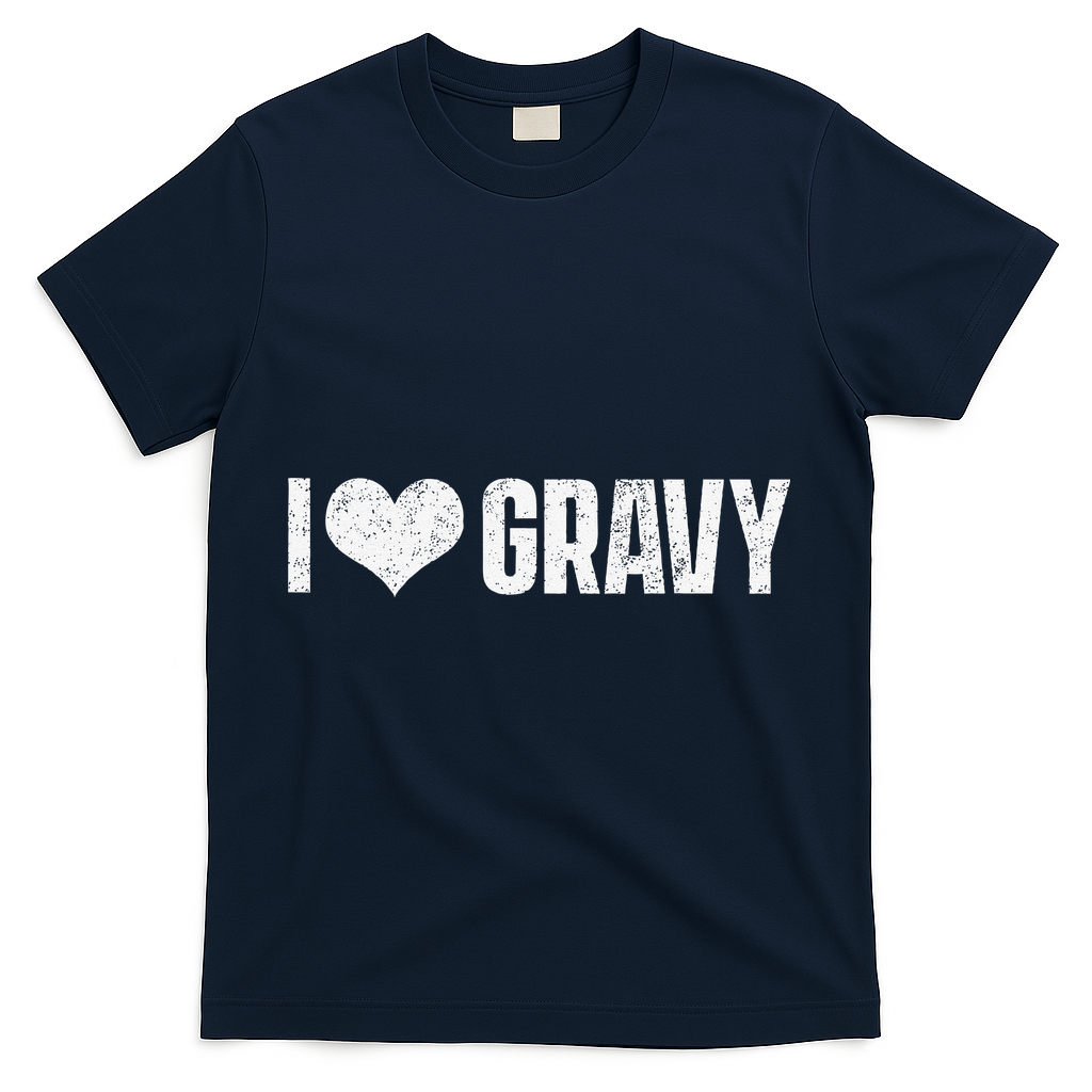 I Love Gravy Thanksgiving T-Shirt product image 3