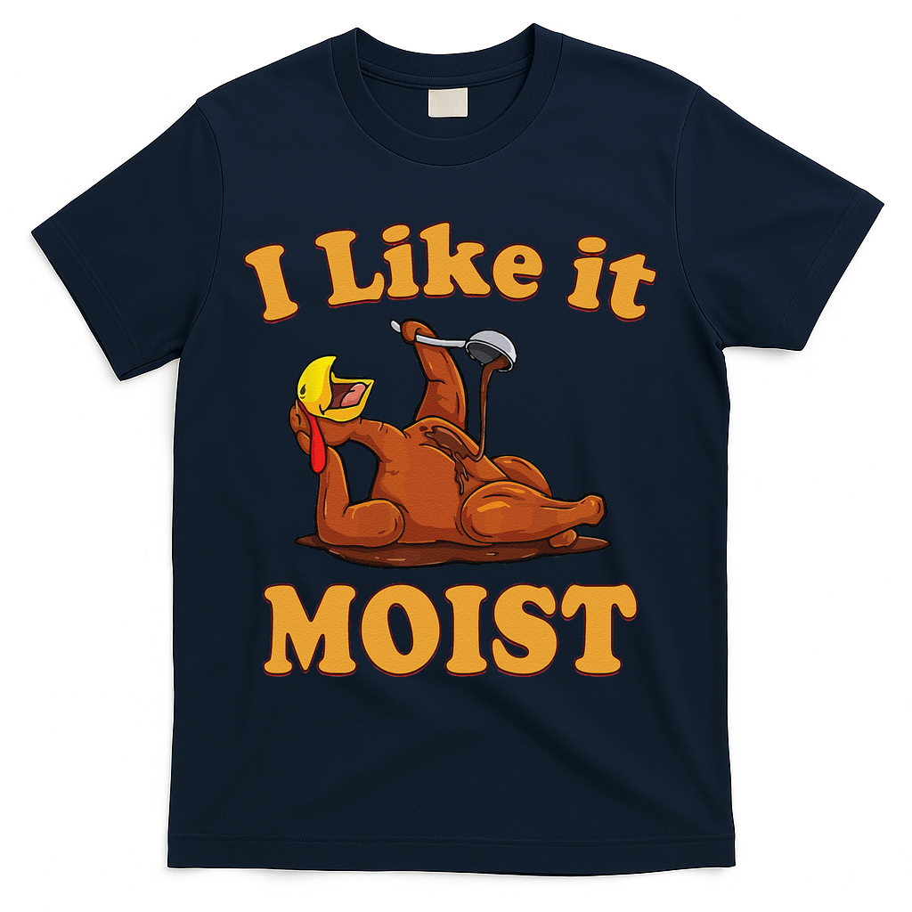 I LIKE IT MOIST Funny Thanksgiving Foods Family Group Set product image 3