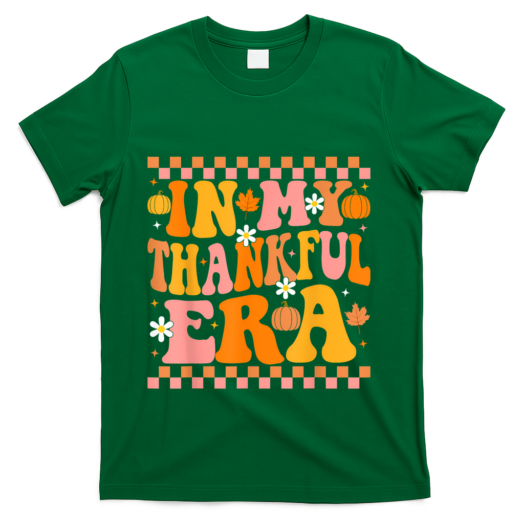In My Thankful Era Fall Pumpkin Autumn Groovy Thanksgiving product image 4