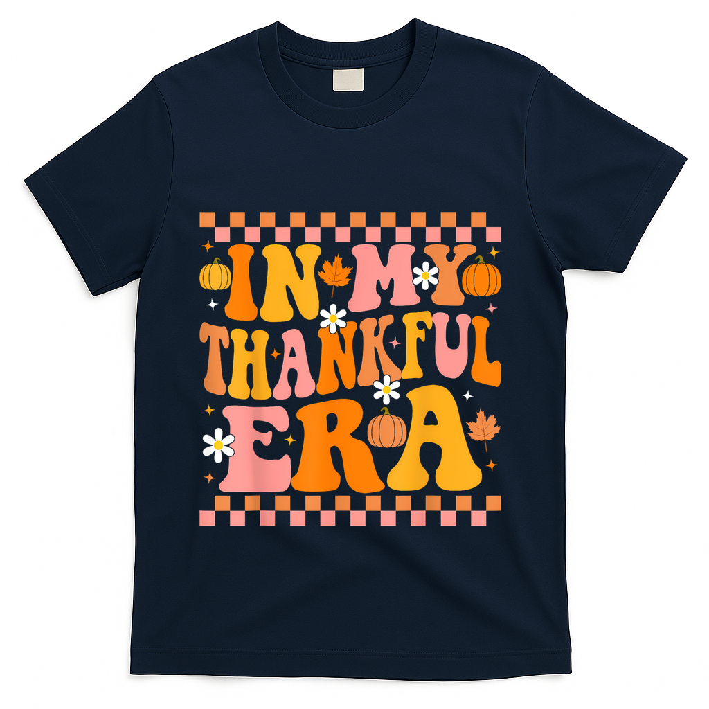 In My Thankful Era Fall Pumpkin Autumn Groovy Thanksgiving product image 3