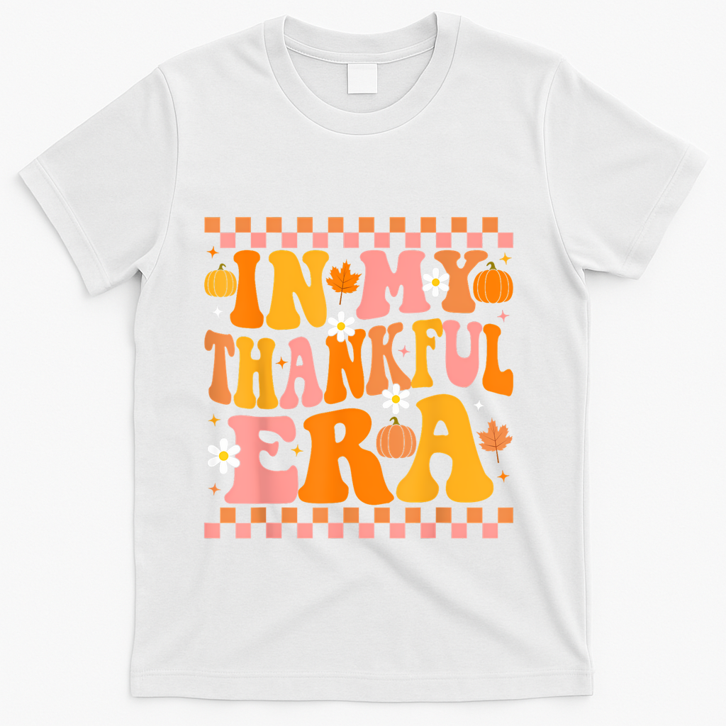 In My Thankful Era Fall Pumpkin Autumn Groovy Thanksgiving product image 2