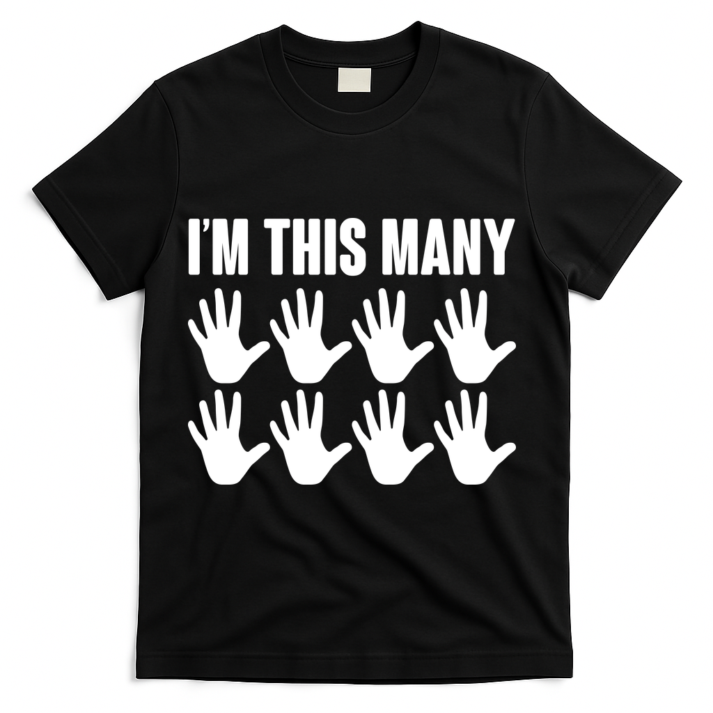 I'm This Many - 40th Birthday T-Shirt product image 1