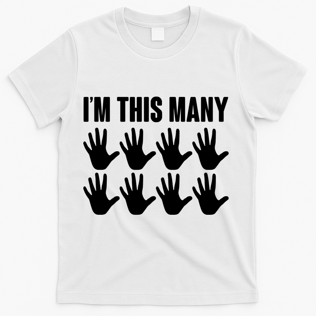 I'm This Many - 40th Birthday T-Shirt product image 2