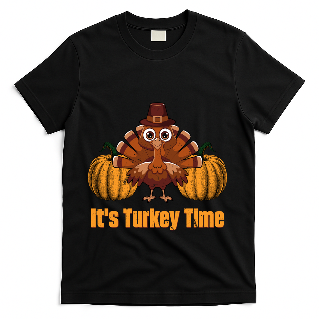 Its Turkey Time Thanksgiving Party Day Reunion Autumn Cool product image 1