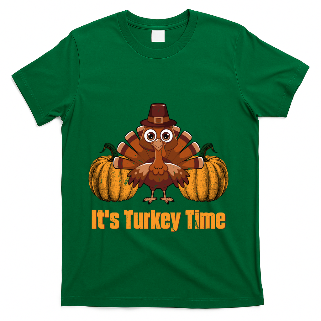 Its Turkey Time Thanksgiving Party Day Reunion Autumn Cool product image 4