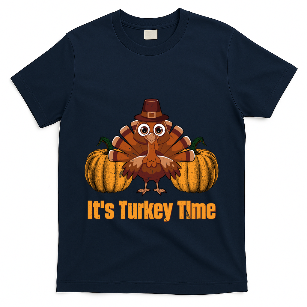 Its Turkey Time Thanksgiving Party Day Reunion Autumn Cool product image 3