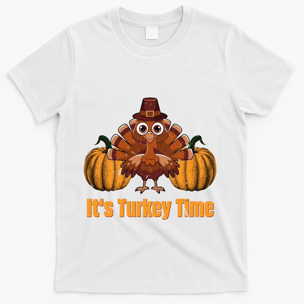 Its Turkey Time Thanksgiving Party Day Reunion Autumn Cool product image 2