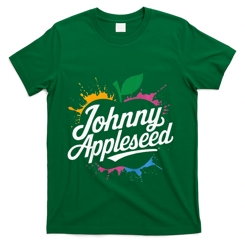 Johnny Appleseed Costume Celebrate Apples Farmer T-Shirt product image 4