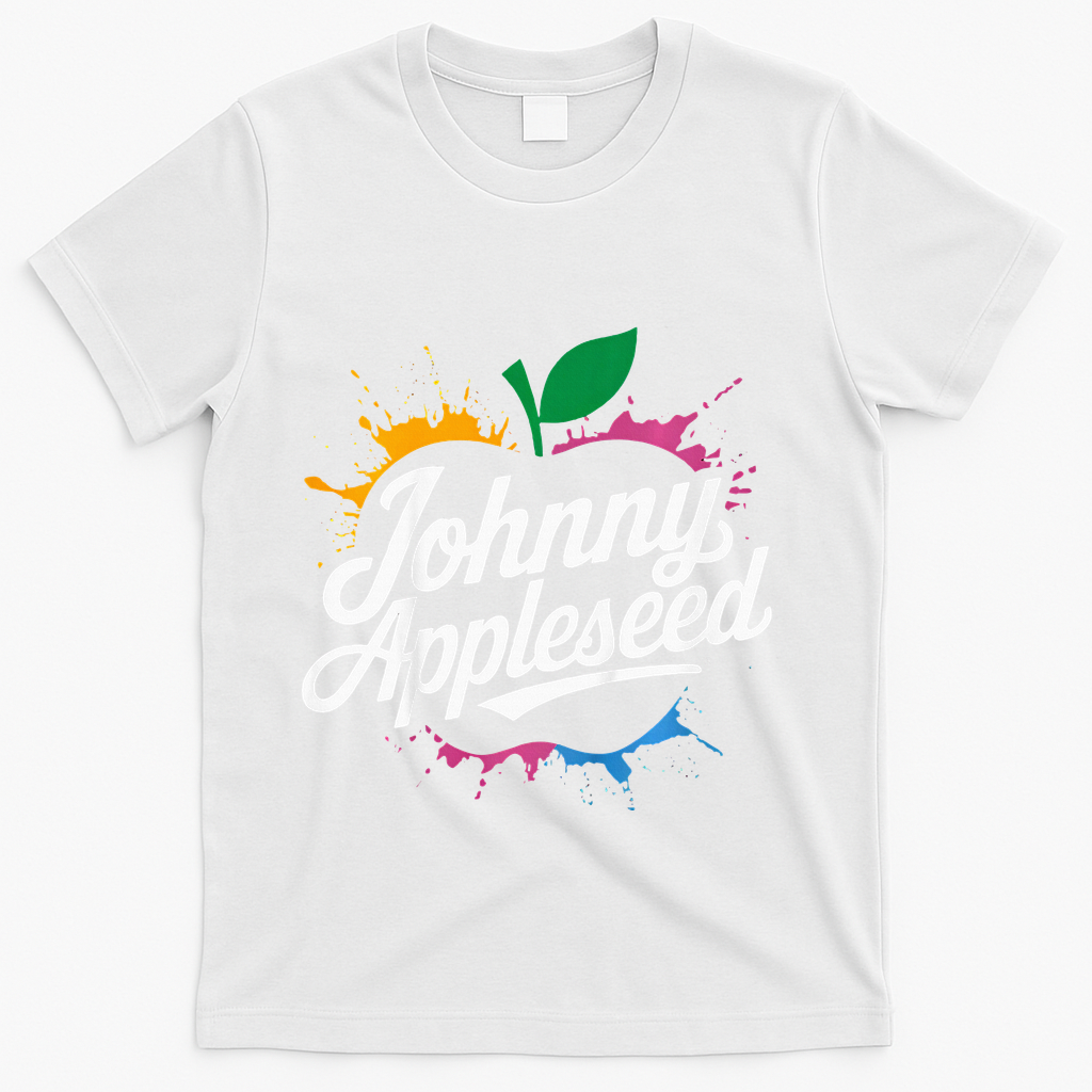 Johnny Appleseed Costume Celebrate Apples Farmer T-Shirt product image 2