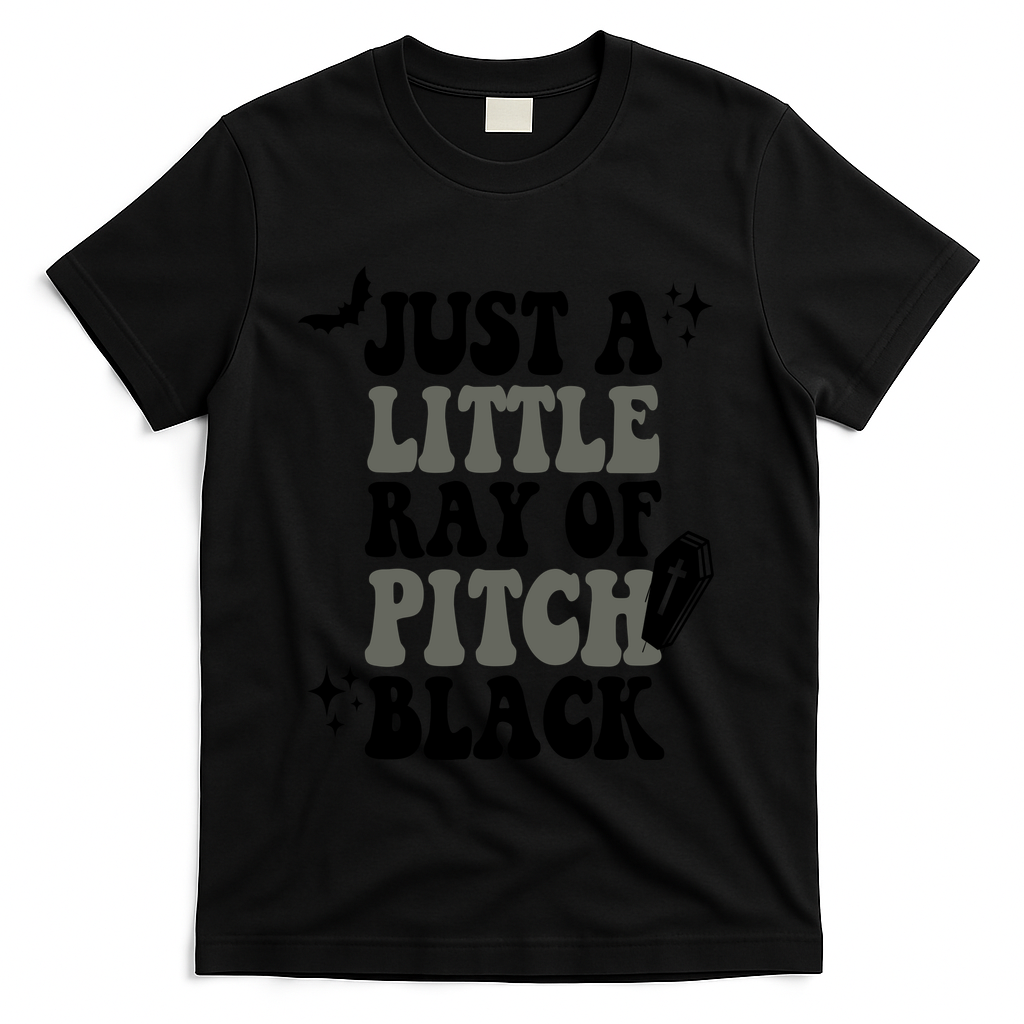 Just A Little Ray Of Pitch Black Halloween T-Shirt product image 1