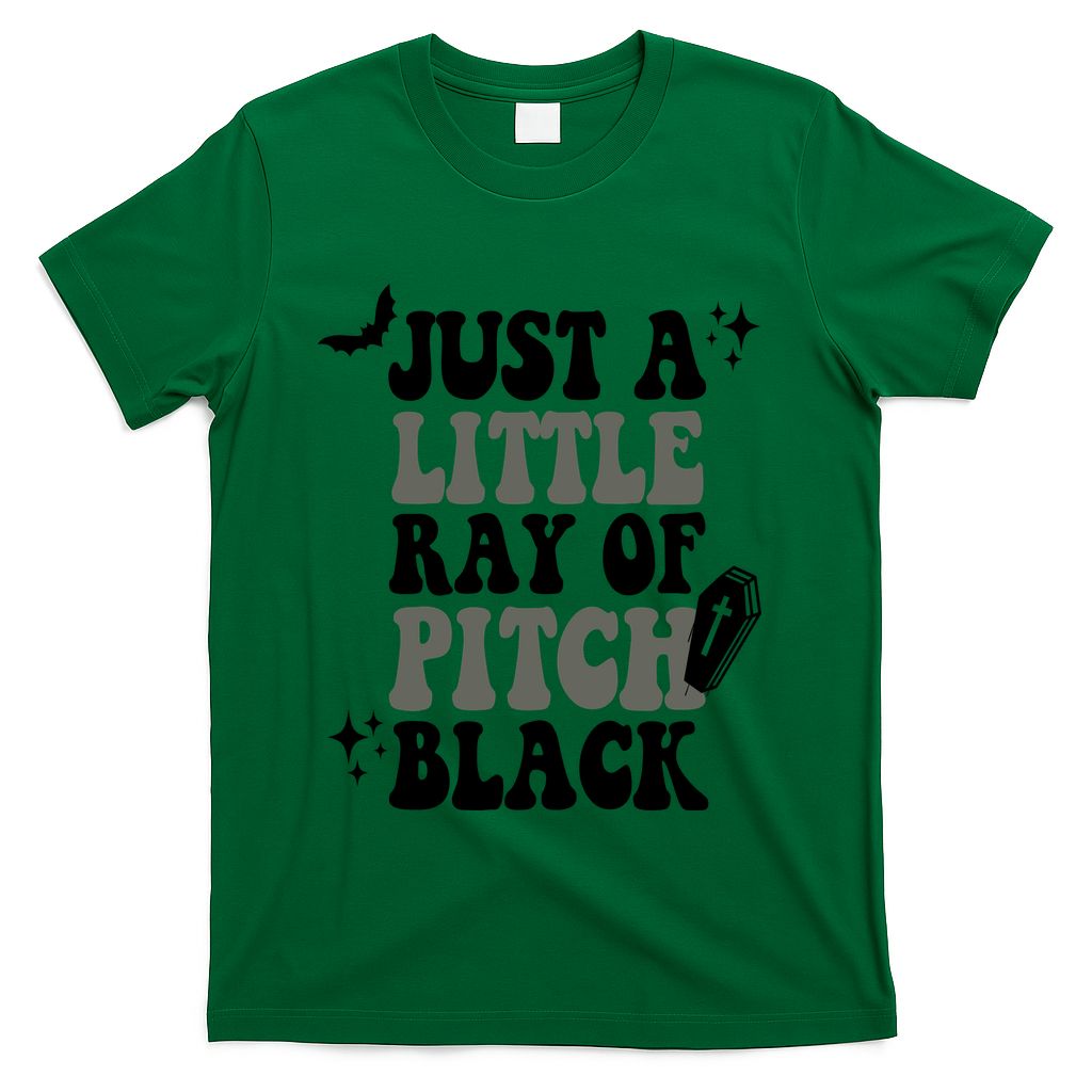 Just A Little Ray Of Pitch Black Halloween T-Shirt product image 4