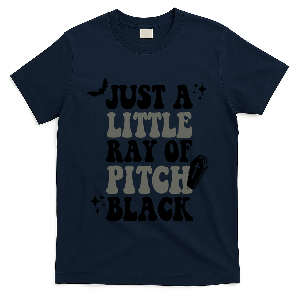 Just A Little Ray Of Pitch Black Halloween T-Shirt product image 3
