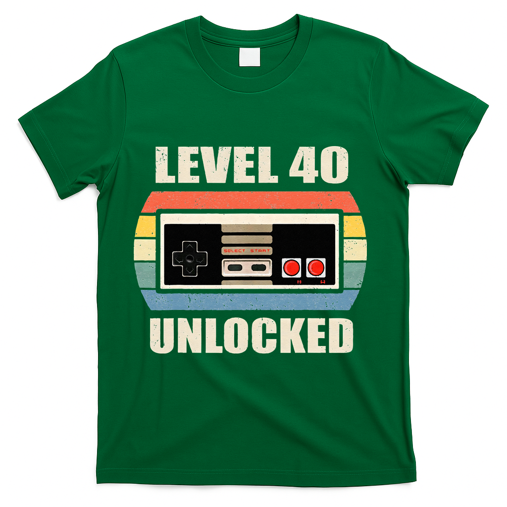 Level 40 Unlocked Video Gamer 40th Birthday Gifts Tea product image 4