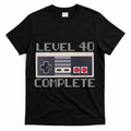 Level 40 Complete Retro Gamer 40th Birthday T-Shirt product image 1