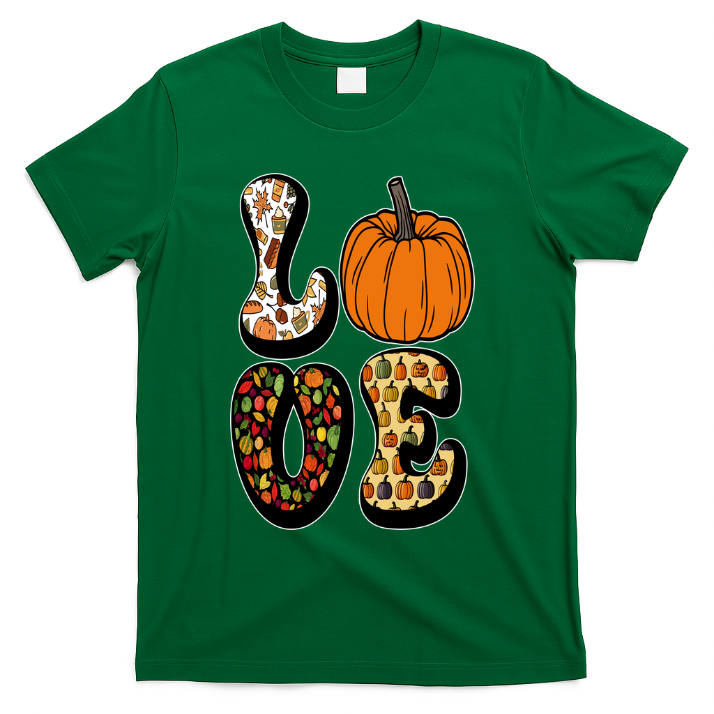 Love Halloween Pumpkin Cute T-Shirt product image 4