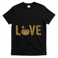 Love Leopard Pumpkin Autumn Design T-Shirt product image 1
