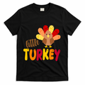 Little Turkey Cute Thanksgiving Holiday T-Shirt product image 1
