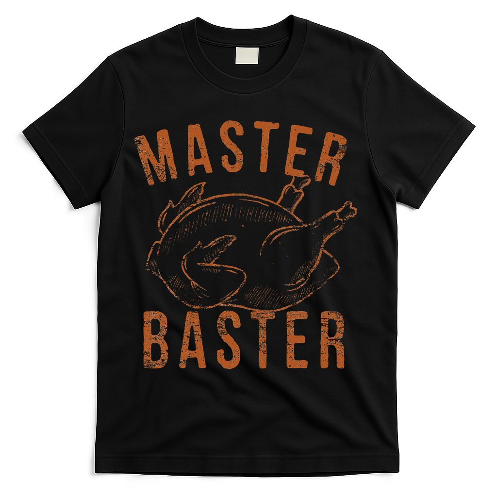 Master Baster Funny Turkey Print Happy Thanksgiving Day product image 1