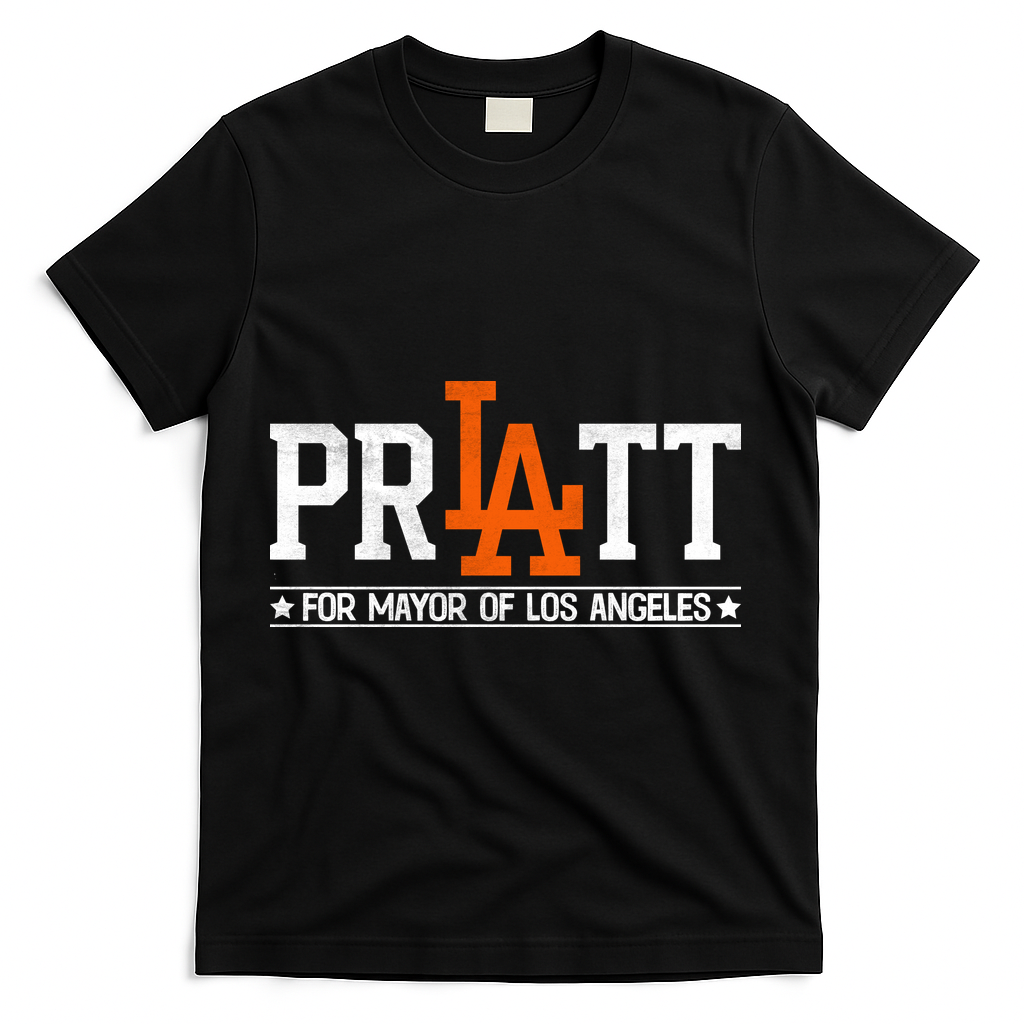 Pratt For Mayor Of Los Angeles La Fan T-Shirt product image 1