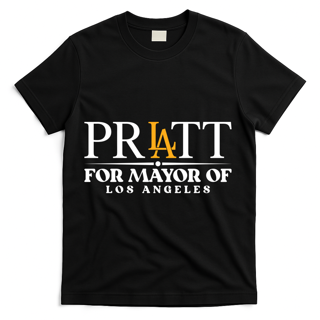 Pratt For Mayor Of Los Angelas LA Pride T-Shirt product image 1
